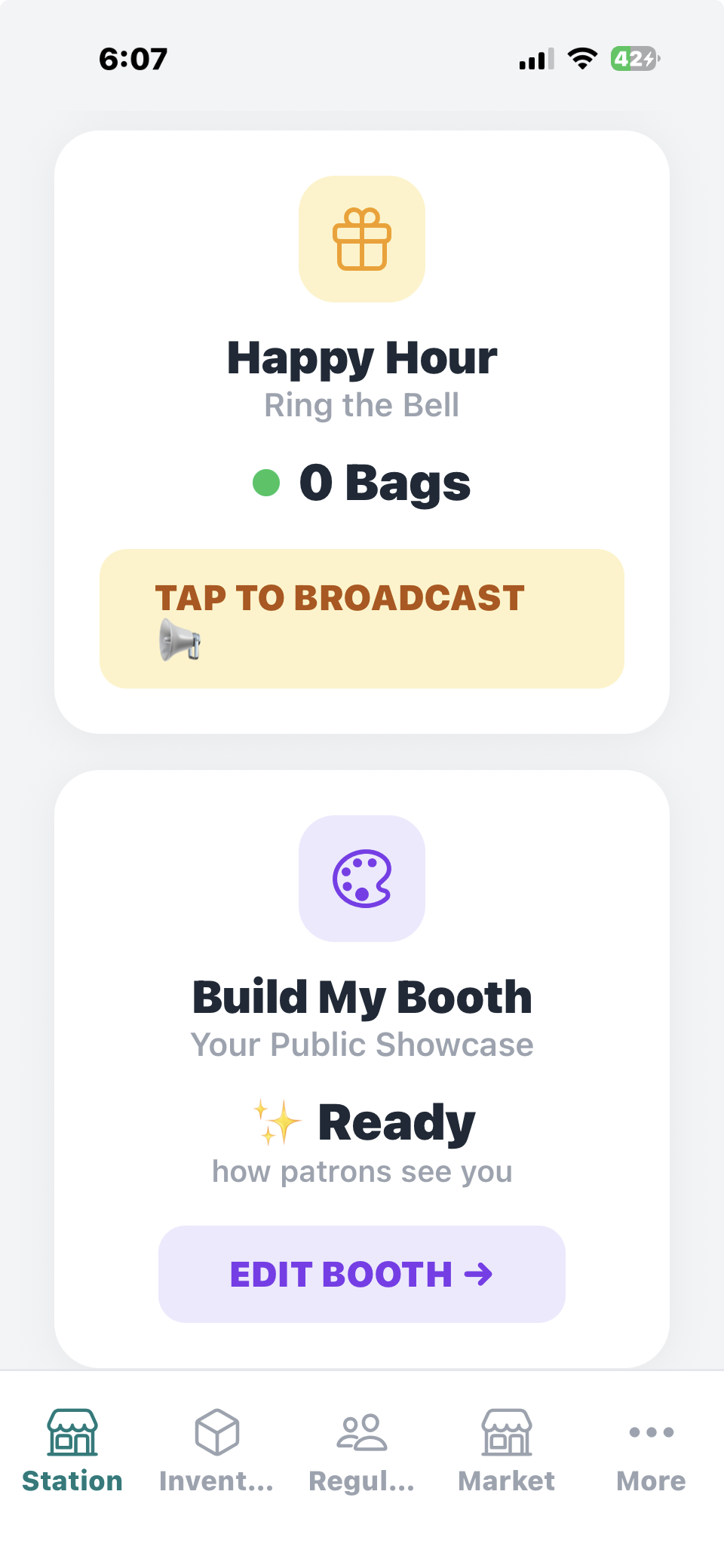 Vendor Happy Hour and Booth